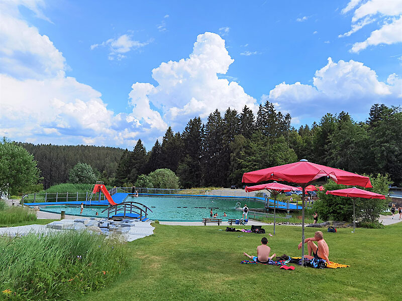 Naturbad in Spiegelau Bayerischer Wald